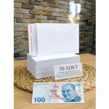 aklow akyoleticaret Kendinden Yapışkanlı Mektup Zarfı 16,3 x 11,5 Cm, Davetiye ve Belge Için 50 Adet