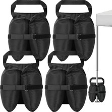 Sağlam Ağır Kum Torbaları Gölgelik Ağırlıkları 4'lü Set 1680D Oxford Pop Up Çadır Kum To