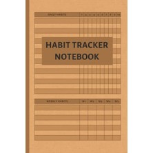 aklow akyoleticaret Alışkanlık Takip Defteri, Günlük, Haftalık ve Aylık Alışkanlık Günlüğü