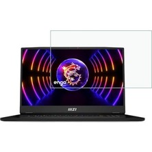 aklow akyoleticaret Msı Titan 17.3 Inç Ekran Koruyucu, Nano Esnek Şeffaf