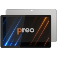 aklow akyoleticaret Preo Ptab T10 10.1 Inç ile Uyumlu Hayalet Ekran Koruyucu, Yandan Görünmeyen Anti-Spy Gizlilik (Privacy) Koruması, 9h Temperli Nano Kırılmaz Esnek Cam, Parlama ve Parmak Izi Önleyici