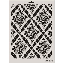 Sora Group Rich Dantel Seri DN-921 Stencil 35X25 cm