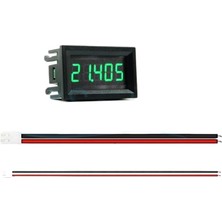 1.42 cm 4 Tel 5 Haneli Yüksek Hassasiyetli LED Dijital Ampermetre 50MA Akım Ölçer Test Cihazı D