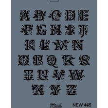 Sora Group Rich New Seri N-465 Stencil 35X25 cm