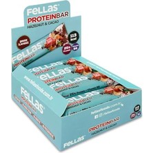 aklow akyoleticaret Protein Bar, Fındıklı ve Kakaolu, 32 G x 12 Adet