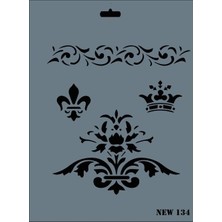 Sora Group Rich New Seri N-134 Stencil 35X25 cm