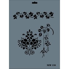 Sora Group Rich New Seri N-120 Stencil 35X25 cm