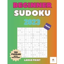 aklow akyoleticaret Beginner Sudoku 2023 150 Puzzles 16X16 Grid For Everyone: 2 Per Page