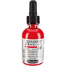aklow akyoleticaret Akademie Akrilik Mürekkep 50 ml 333 Vermilion Red