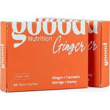 Ginger Bağışıklık Destekleyici Bitkisel 48'li Pastil (Zencefil, Zerdeçal, C Vitamini)