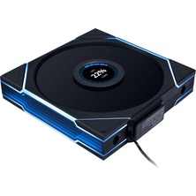 Şanal Lian Li Unı Fan Tl LCD Wireless 140MM Siyah Kablosuz LCD Ekranlı Kasa Fanı
