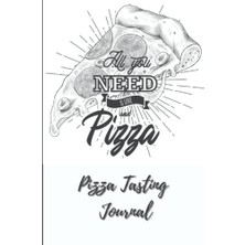aklow akyoleticaret Pizza Tasting Journal: Pizza Tasting Log | Track All Your Pizzeria Reviews | Pizza Log Book, Pizza Notebook To Record & Review Topping Combinations & Pizzeria