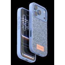 Ata Store Onegif Iphone 18 Pro Max Bright Simli Kapak - Mavi
