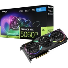 Pny Geforce Rtx 5060 Ti 8gb Epıc-X Rgb Gddr7 128BIT (VCG5060T8TFXXPB1-O) Ekran Kartı