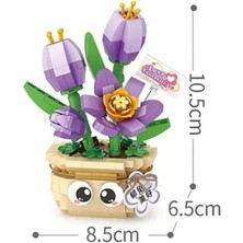 NW NessiWorld LZ-8842 Sanessiworldılı Lale Çiçeği 380 Parça Block