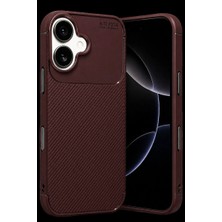 Ata Store Newface Iphone 17 Auto Focus Karbon Kapak - Bordo