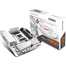 Şanal Sapphıre Anakart Amd Am5 Matx Pure B850M Wıfı 52123-02-40G