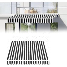 Bu Geri Çekilebilir Veranda Tentesi Yedek Kumaş (Çerçevesiz) %100 280 G Polyester Pencere Kapı