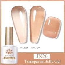 aklow akyoleticaret 10 ml Jelly Nude Seri Kalıcı Oje JN20 (56347) 3790