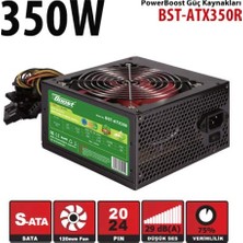 Şanal Shadesu Powerboost BST-ATX350R 350W Atx Psu Ppfc 12CM Kırmızı Fanlı Retail Box