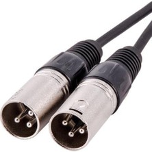 aklow akyoleticaret Xlr Erkek-Erkek Kablo 1 Metre