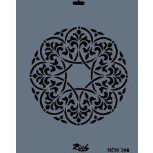 Sora Group Rich New Seri N-346 Stencil 35X25 cm