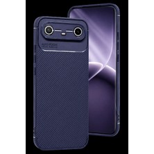 Ata Store Tecno Spark Slim 5g Auto Focus Karbon Kapak - Lacivert