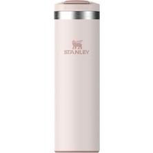 aklow akyoleticaret The Transit Fliptop Mug Termos 0.47 L - Pembe Kuvars (Rose Quartz) | Paslanmaz Çelik