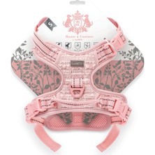 Haute Couture Köpek Göğüs Tasması Pembe (S)