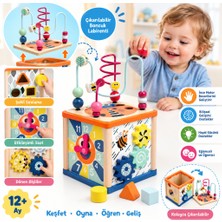 NW NessiWorld Ahşap Oyun Aktivite Küpü Adet Fiyatıdır