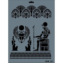 Sora Group Rich New Seri N-127 Stencil 35X25 cm