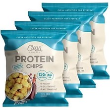 Protein Chips 50 gr Tuz Sirke 4 Adet - Protein Chips 50 gr Tatlı Barbekü 4 Adet