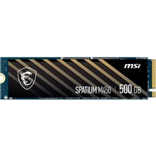 Şanal Spatıum M450 Pcıe 4.0 Nvme M.2 500GB V1 Msı