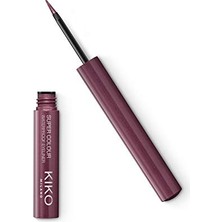 aklow akyoleticaret Kiko Eyeliner - Super Colour Waterproof Eyeliner - 07 Burgundy