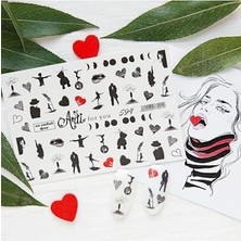 aklow akyoleticaret Stiker Arti 594 Tırnak Süsleme Ürünü