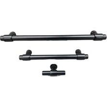 aklow akyoleticaret System 4686 Modern Kulp Çok Renkli, 192 Mm, Siyah Renk