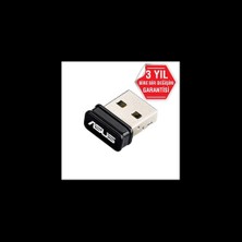Asus USB-N10 Nano, 150MBPS, 2.4ghz, Usb2.0, Wıreless Ethernet