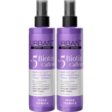 aklow akyoleticaret Expert Biotin ve Kafein Dökülme Karşıtı Tonik Seti 2X200 Ml-Vegan