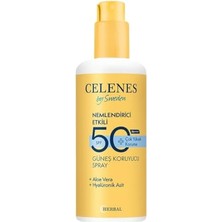 aklow akyoleticaret Spf 50+ Güneş Koruyucu Sprey Losyon, 150 Ml, Çok Renkli