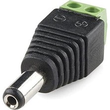 aklow akyoleticaret 2.1 mm Klemens Girişli Erkek Dc Barrel Jack