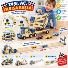 NW NessiWorld Ahşap Yarış Araba Taşıyıcı Adet Fiyatıdır