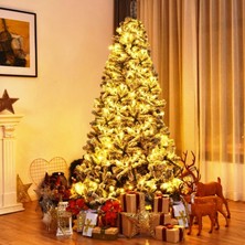 aklow akyoleticaret 200 LED Yılbaşı Ağacı Işığı, 18 Metre, Çok Modlu Gün Işığı, 220 V Fişli Noel Dekorasyonu