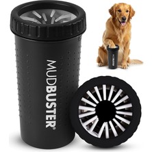 aklow akyoleticaret Mudbuster Taşınabilir Köpek Pençe Yıkayıcı/pençe Temizleyici; Büyük, Mat Siyah, Özel Sürüm (PW72025-22WP)