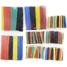 aklow akyoleticaret Kablo, Alkatronik 164 Adet Renkli Makaron Seti Daralan Makaron Koruyucu Kılıf Makaron Set 164 Parça