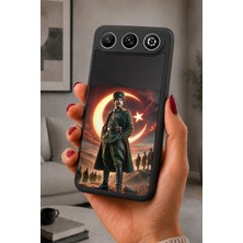 Aksel Kılıf General Mobile Gm 26 Uyumlu Baskılı, Mat Siyah,yumuşak Silikon, Koruyucu,şok Emici Kapak,kılıf