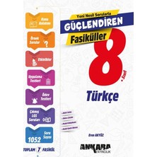 Ankara Yayıncılık Ankara Yayınları 8. Sınıf Türkçe Güçlendiren Set Fasiküller