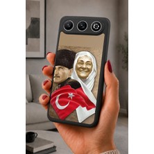 Aksel Kılıf General Mobile Gm 26 Uyumlu Baskılı, Mat Siyah,yumuşak Silikon, Koruyucu,şok Emici Kapak,kılıf
