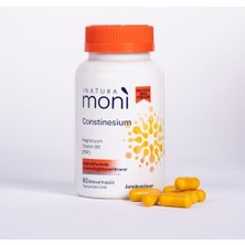 aklow akyoleticaret Constinesium Magnezyum; Potasyum, B6 Vitamini 60 Vegan Kapsül