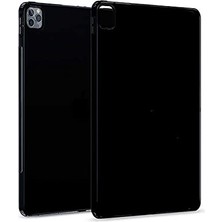 aklow akyoleticaret Apple iPad Pro 12.9 2020 Uyumlu 39111 Siyah Süper Silikon Tablet Kılıfı