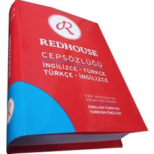 aklow akyoleticaret Redhouse Türkçe Ingilizce Cep Sözlüğü Mavi 493 Sayfa 1 Adet 22.000 Kelime Hazneli Red House Ingilizce Sözlük Mini Boy Cep
